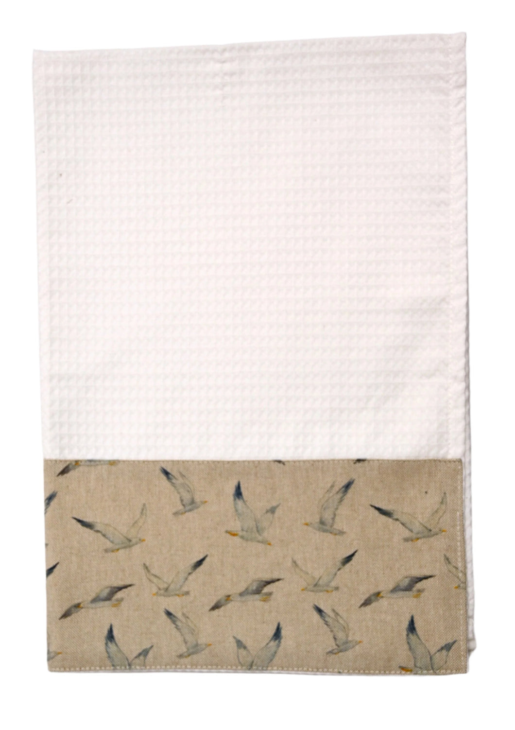 Waffle Tea Towel, Seagull