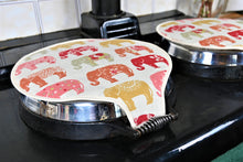 Load image into Gallery viewer, Magnetic Aga Tops, Range Covers, Chef Pads, Hob Covers, Spice Elephants pair
