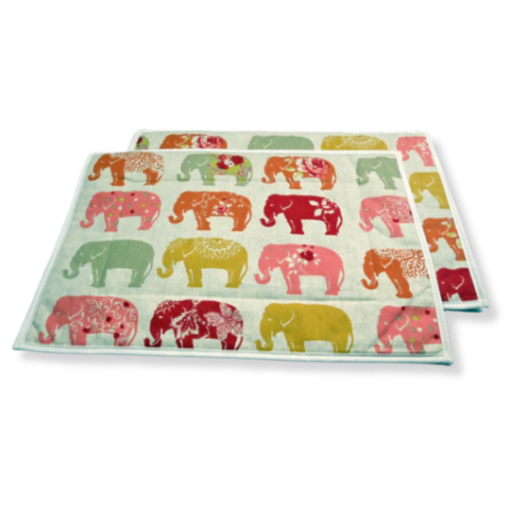 Placemats, Spice Elephants