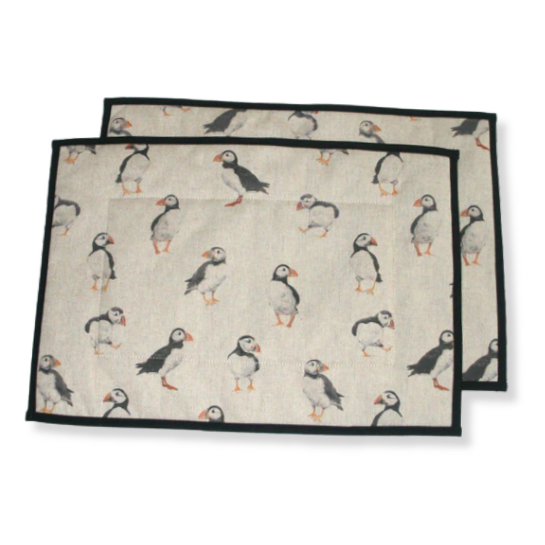 Placemats, Puffins