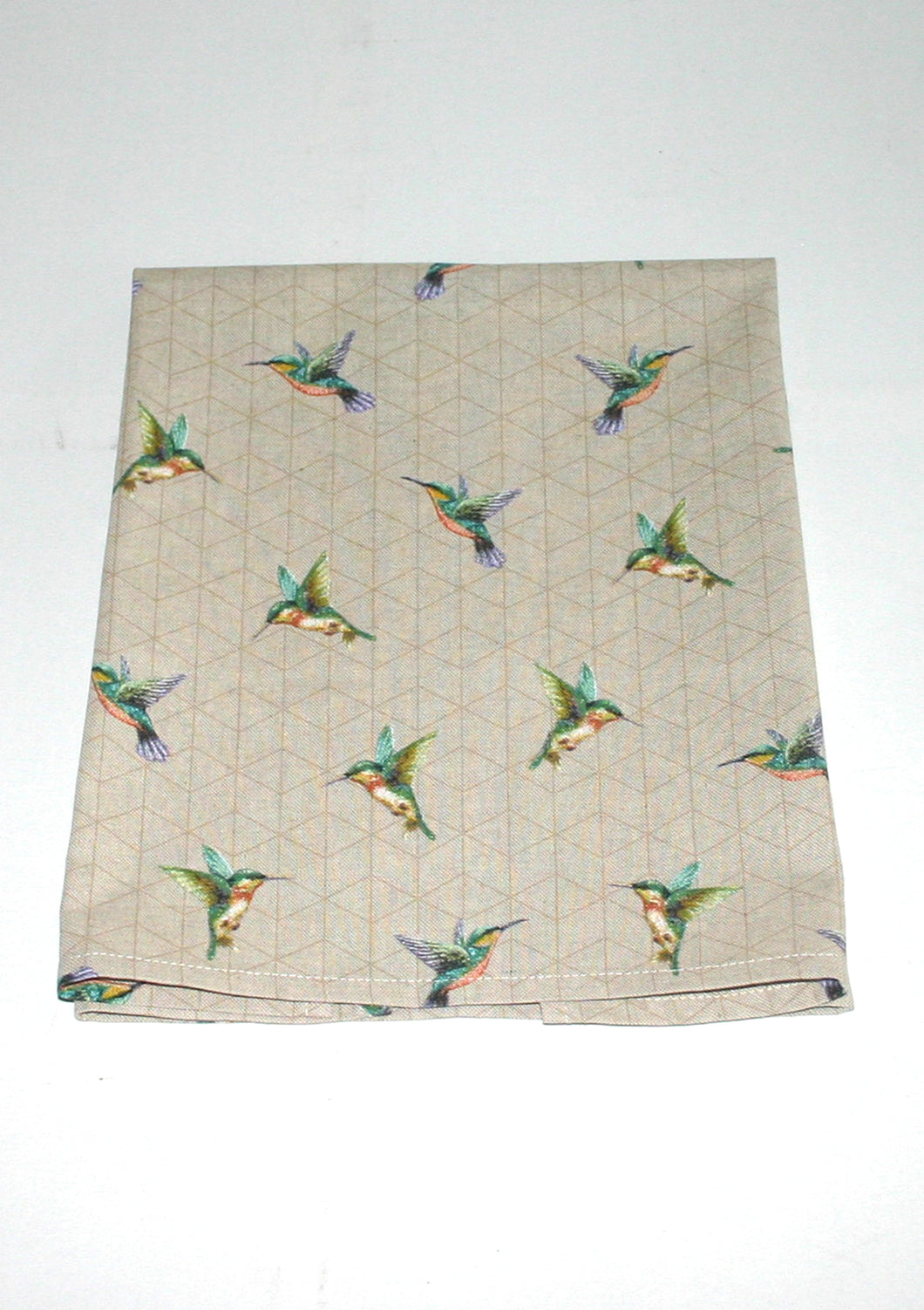 Cotton Tea Towel, Humming Bird