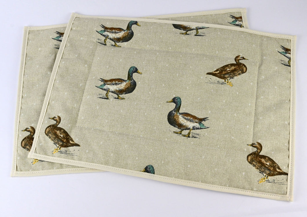 Placemats, Mallard Ducks